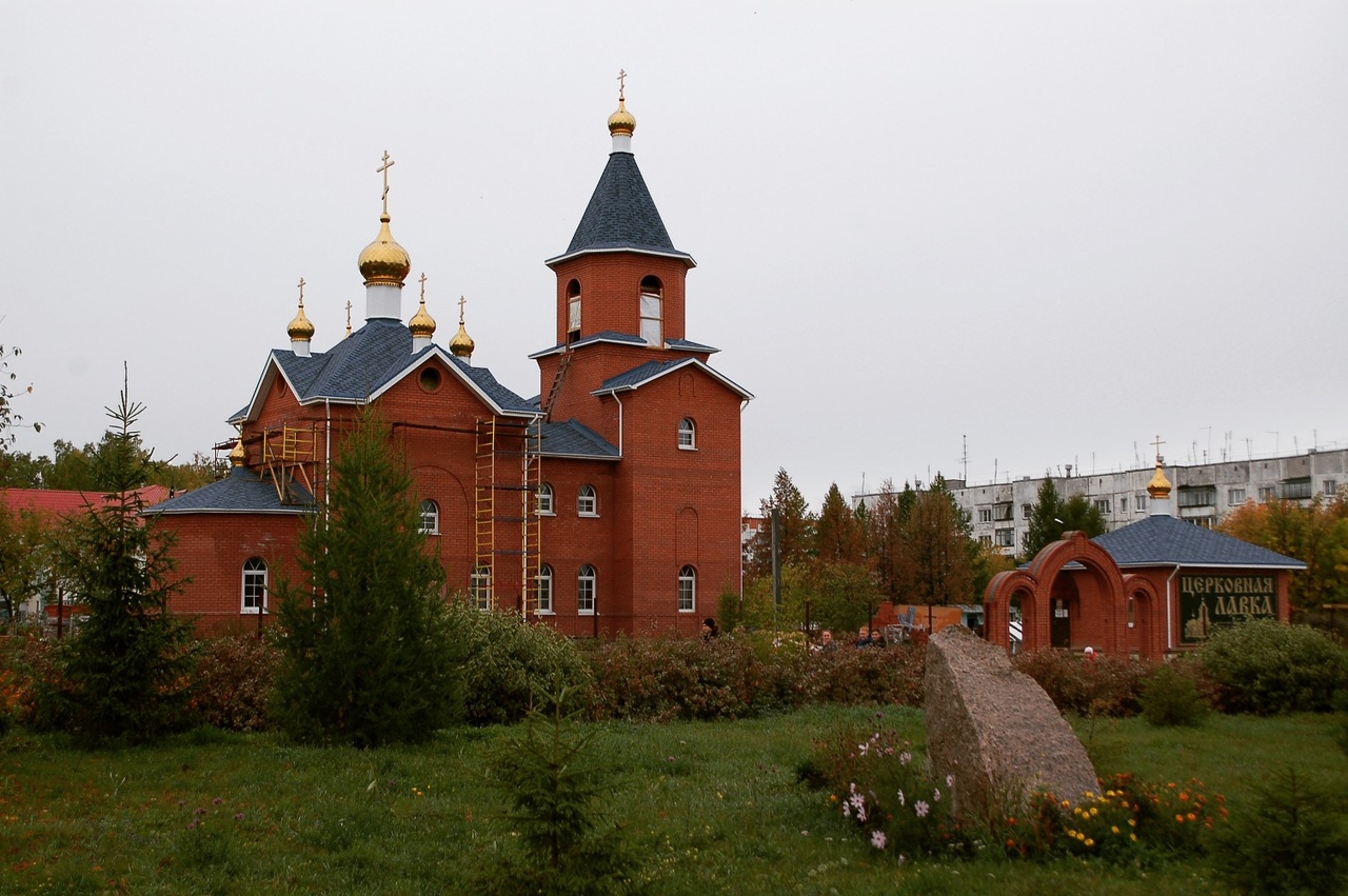 Церковь п. Рощино Сосновский район